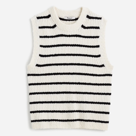 Madewell Bouclé-Knit Sweater Tank - Picture 3 of 11